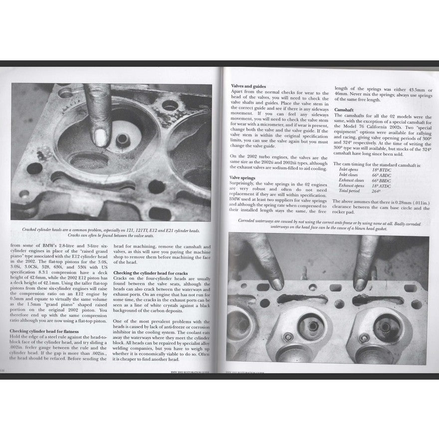 BMW '02 RESTORATION GUIDE, Mike Macartney, Brooklands 1998 - Image 4