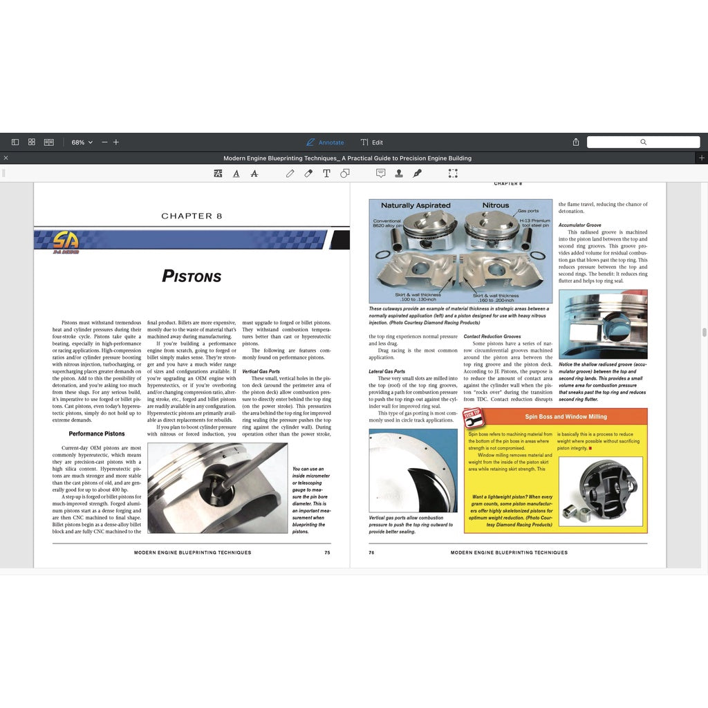 Modern Engine Blueprinting Techniques: A Practical Guide to Precision Engine Blueprinting - Pro Series - SA251 - Image 7