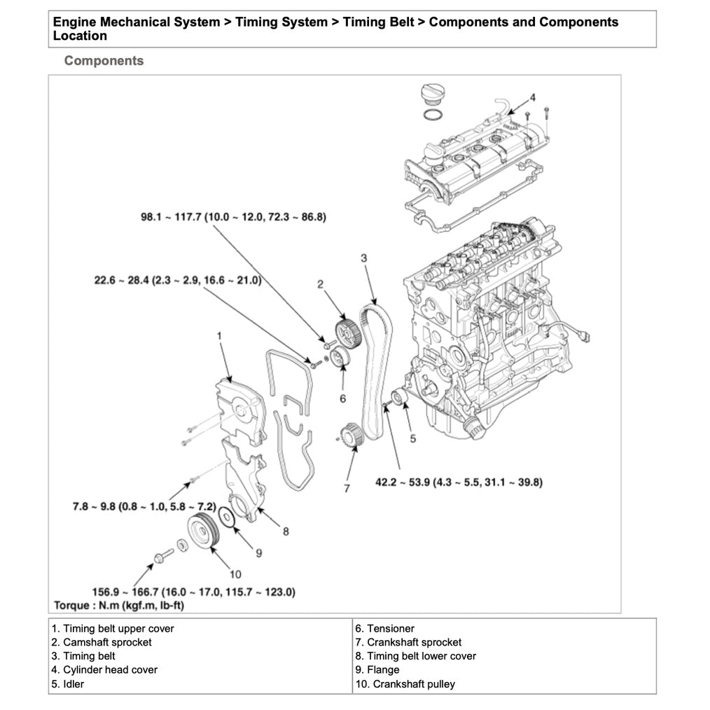 HYUNDAI i30 FD (2007-2012) SERVICE WORKSHOP MANUAL - Image 4