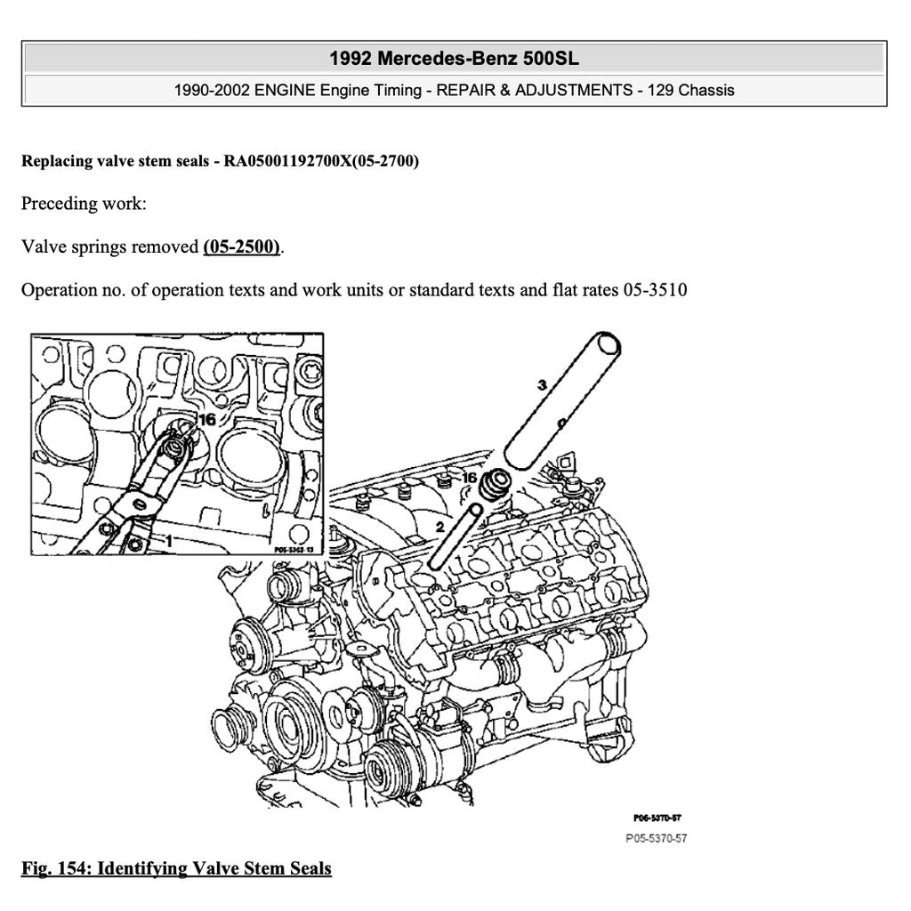 MERCEDES BENZ SL-CLASS R129 (1989-1998) SERVICE WORKSHOP MANUAL - Image 6