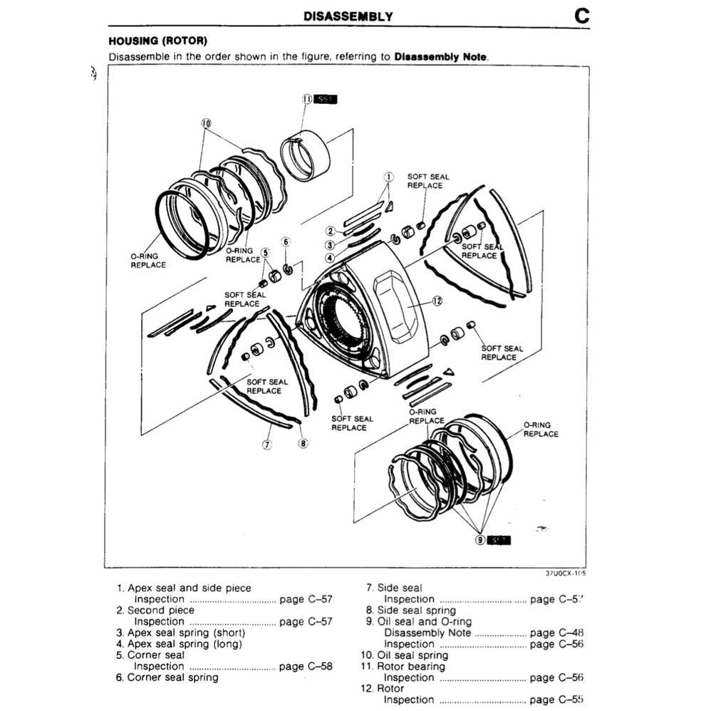 MAZDA RX-7 FD (1993-1997) SERVICE WORKSHOP MANUAL + WIRING DIAGRAM + ELECTRICAL TROUBLESHOOTING MANUAL - Image 6