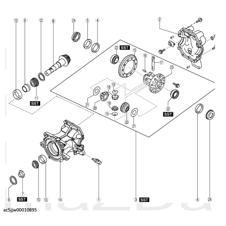 MAZDA CX-5 KF (2018-2022) SERVICE WORKSHOP MANUAL - Image 4