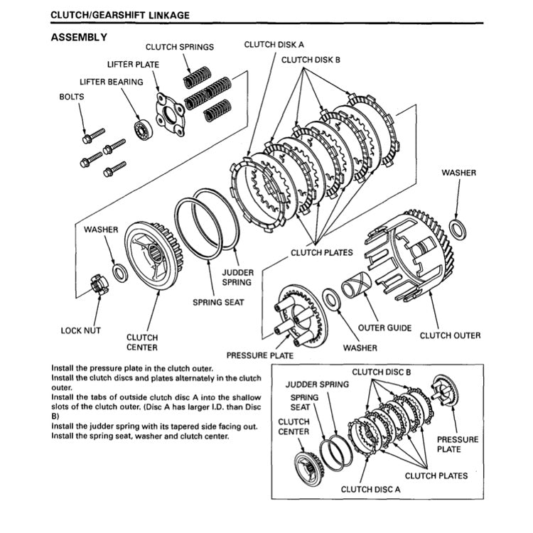 HONDA CBR150R (2002-2012) SERVICE WORKSHOP MANUAL + PARTS CATALOGUE + OWNER'S MANUAL - Image 7