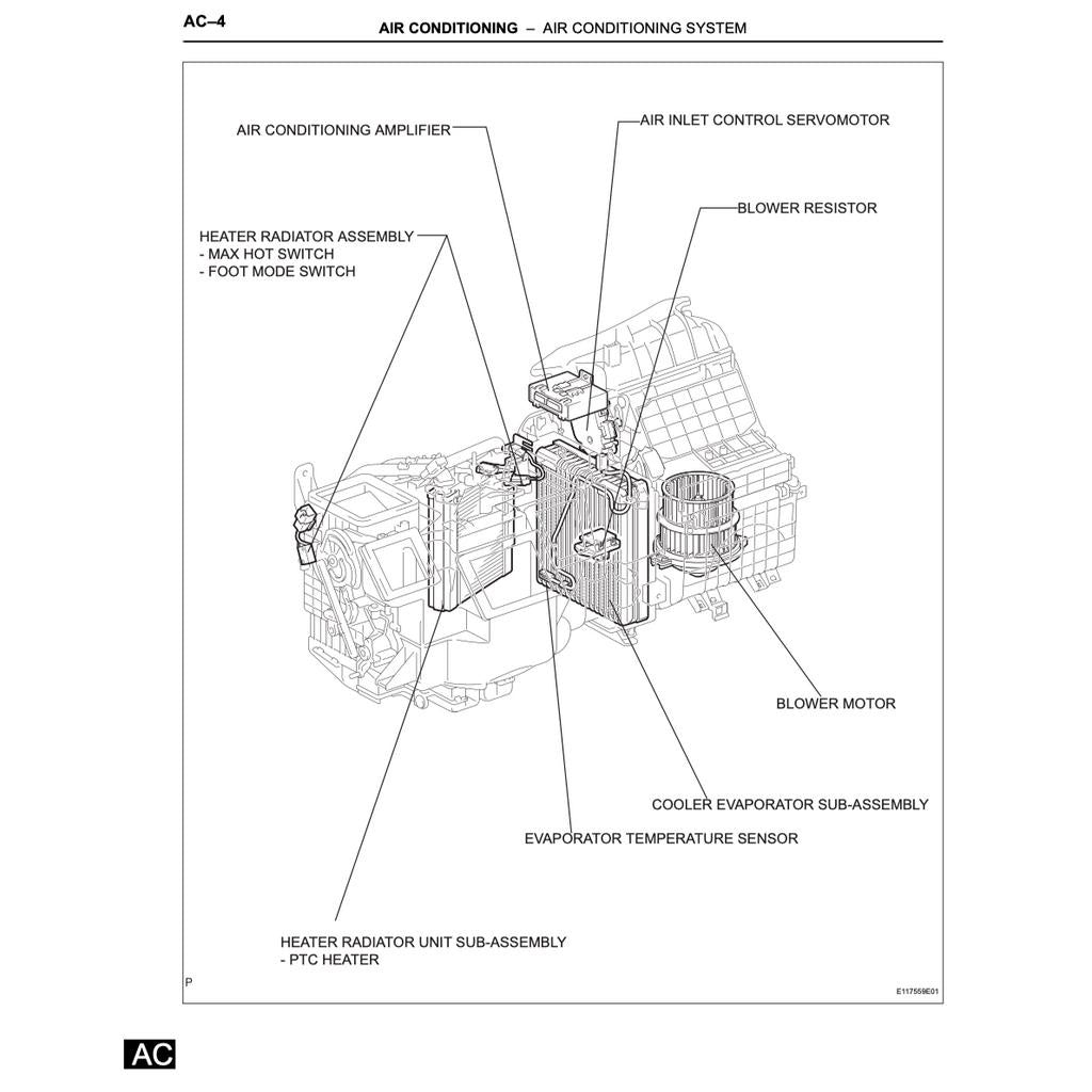 TOYOTA bB (2000-2005) SERVICE WORKSHOP MANUAL - Image 7