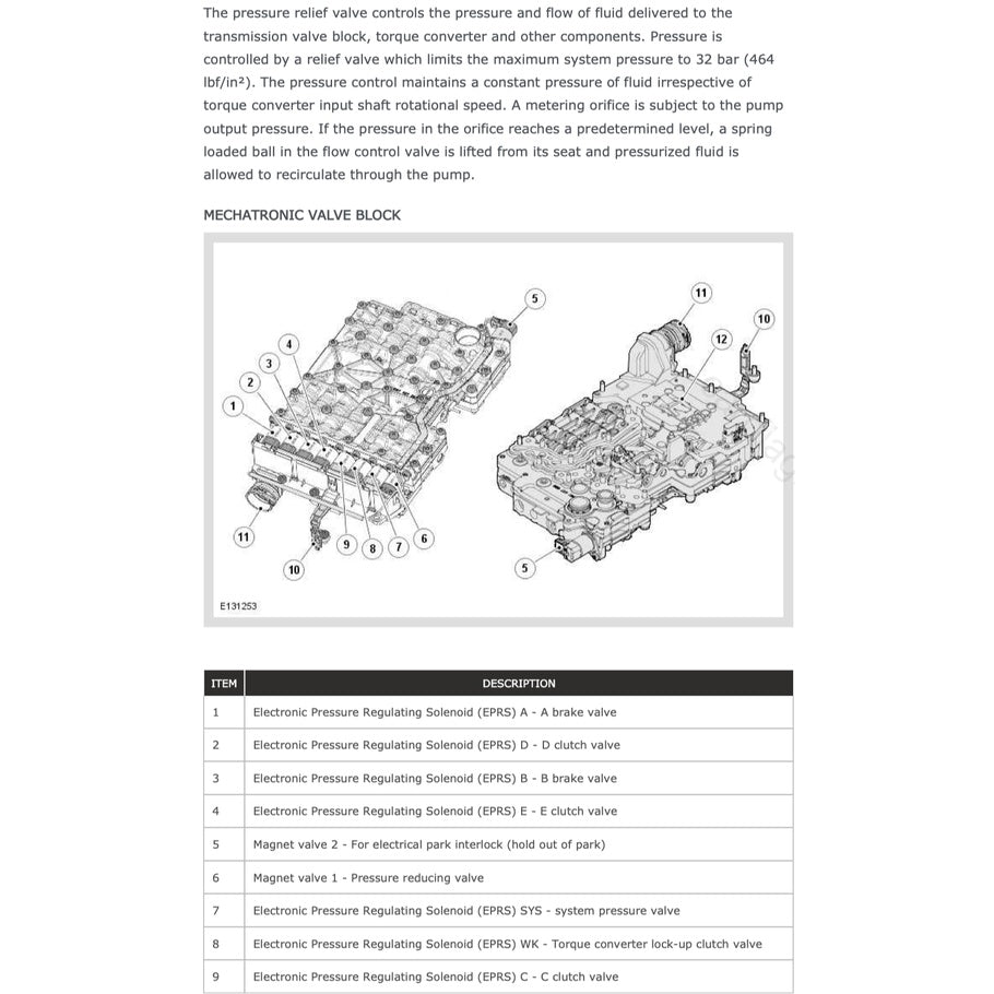 LAND ROVER DISCOVERY LR5 L462 (2017-2022) SERVICE WORKSHOP MANUAL - Image 6