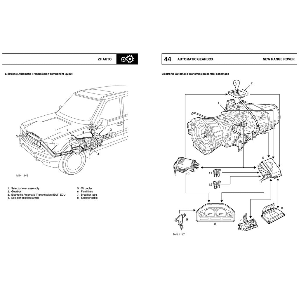 RANGE ROVER LP P38/A (1994-2002) SERVICE WORKSHOP MANUAL + ELECTRICAL TROUBLESHOOTING MANUAL - Image 7