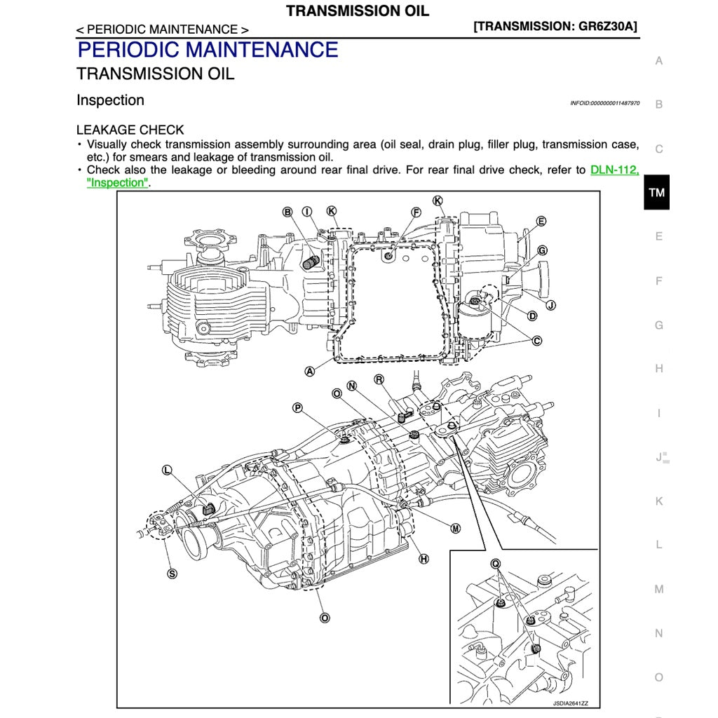 NISSAN GT-R R35 (2015-2017) SERVICE WORKSHOP MANUAL - Image 7