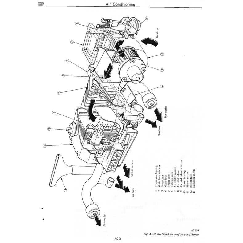 DATSUN 260Z S30 (1974-1978) SERVICE WORKSHOP MANUAL + PARTS CATALOGUE - Image 8