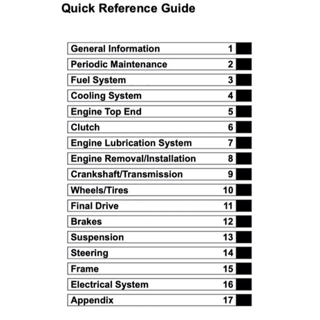 KAWASAKI ZR-7S (1999-2005) SERVICE WORKSHOP MANUAL+ PARTS CATALOGUE+ OWNER'S MANUAL - Image 3