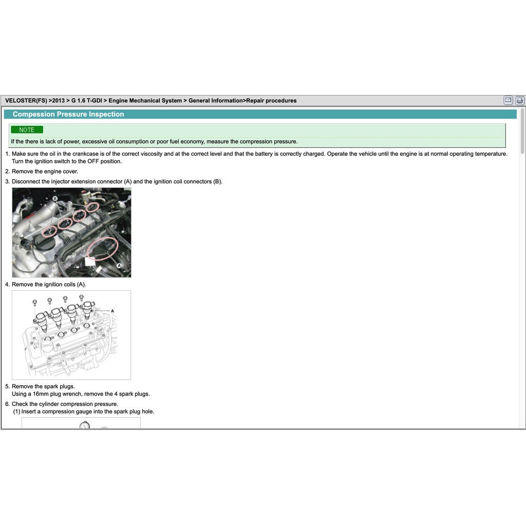 HYUNDAI VELOSTER FS (2011-2018) SERVICE WORKSHOP MANUAL - Image 7