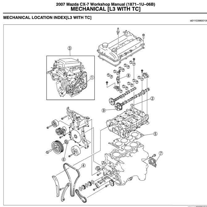 MAZDA CX-7 ER (2007-2012) SERVICE WORKSHOP MANUAL - Image 4