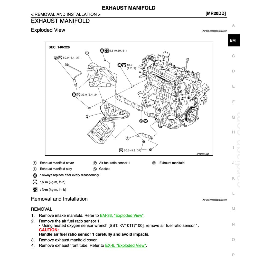 NISSAN X-TRAIL T32 (2013-2024) SERVICE WORKSHOP MANUAL - Image 4