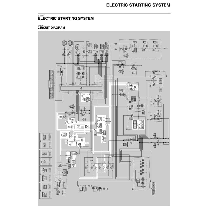 T-MAX YAMAHA TMAX XP500 (2008-2011) SERVICE WORKSHOP MANUAL + OWNER'S MANUAL - Image 8