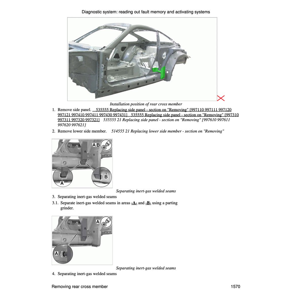 PORSCHE 911 997.1 & 997.2 (2004-2013) SERVICE WORKSHOP MANUAL + PARTS CATALOGUE - Image 4