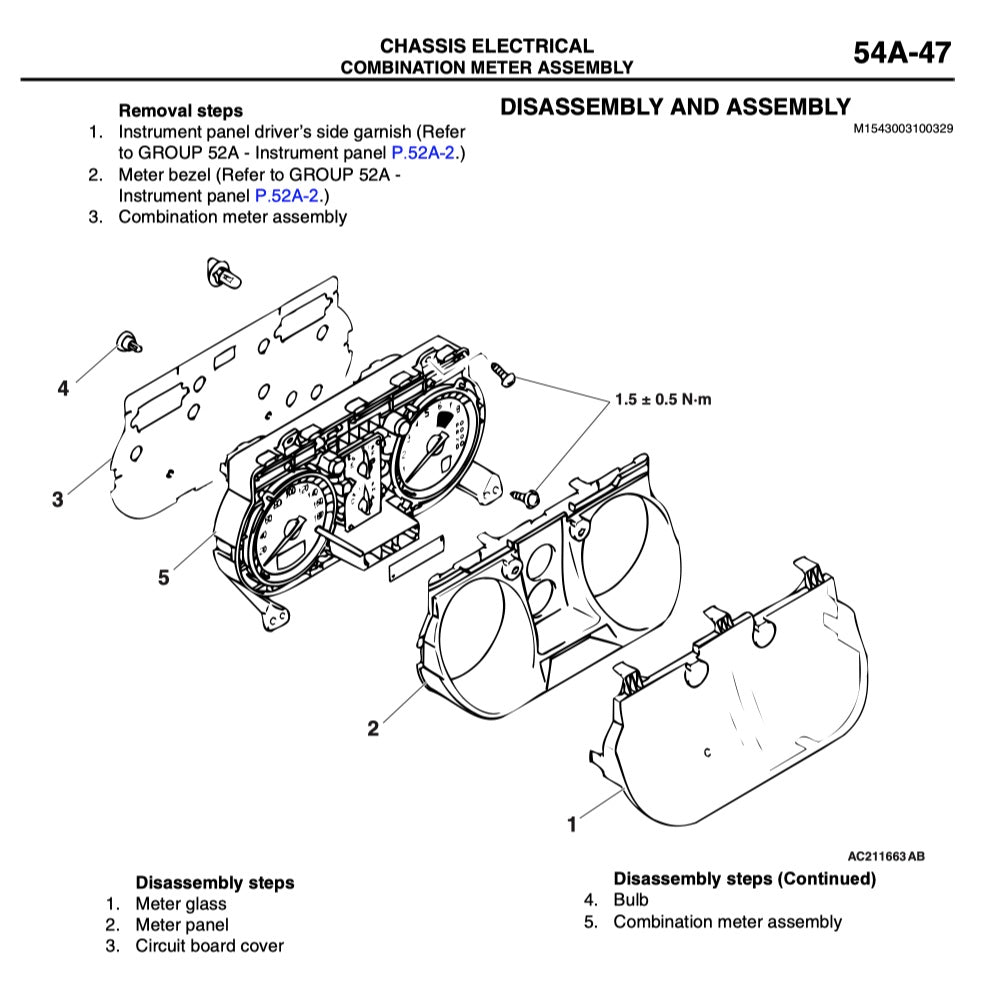 MITSUBISHI OUTLANDER I CU / AIRTREK (2003-2006) SERVICE WORKSHOP MANUAL - Image 8