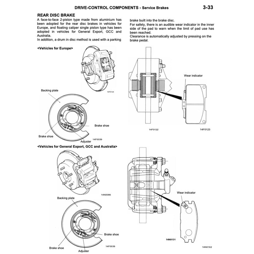 MITSUBISHI GTO / 3000 GT / SPYDER (1990-2000) SERVICE WORKSHOP MANUAL - Image 6