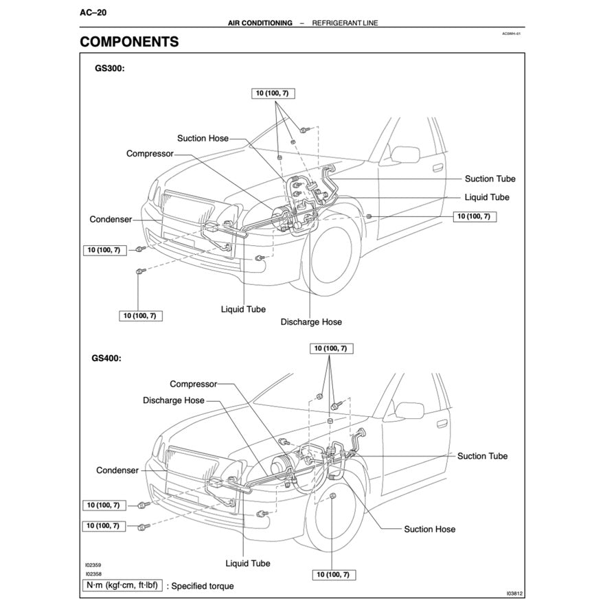 LEXUS GS300 GS400 (1997-2005) SERVICE WORKSHOP MANUAL - Image 6