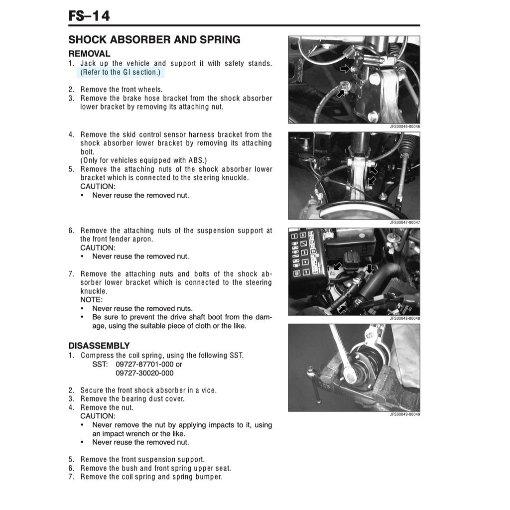 PERODUA KEMBARA (1998-2007) SERVICE WORKSHOP MANUAL WORKBOOK + SUPPLEMENT CT - Image 4