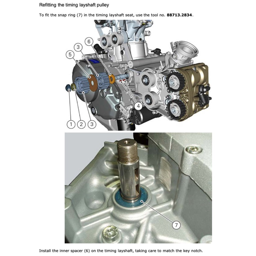 DUCATI MONSTER 1200 (2014-2016) SERVICE WORKSHOP MANUAL + PARTS CATALOGUE + OWNER'S MANUAL - Image 6