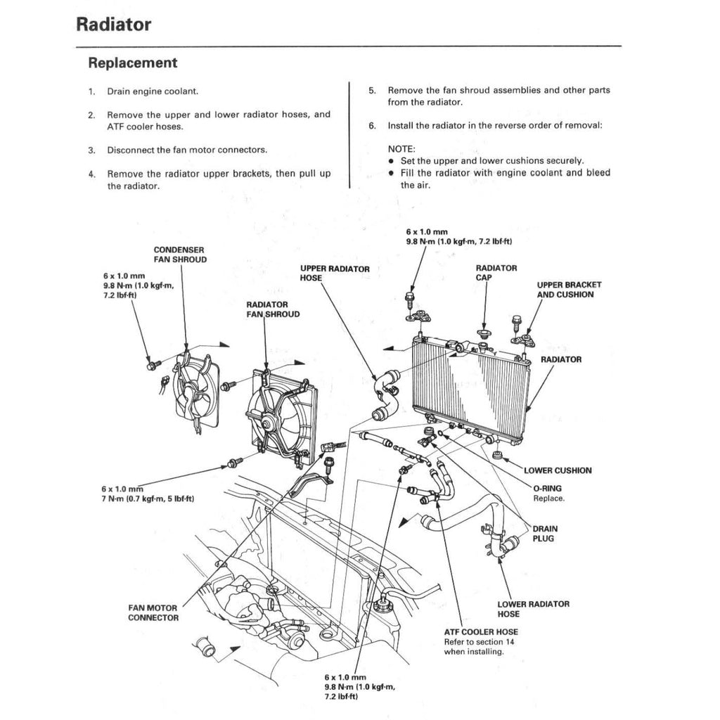 HONDA PRELUDE BB5-9 (1997-2001) SERVICE WORKSHOP MANUAL - Image 5