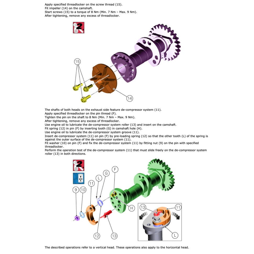 DUCATI PANIGALE 959 E4 (2016-2019) SERVICE WORKSHOP MANUAL + PARTS CATALOGUE + OWNER's MANUAL - Image 6