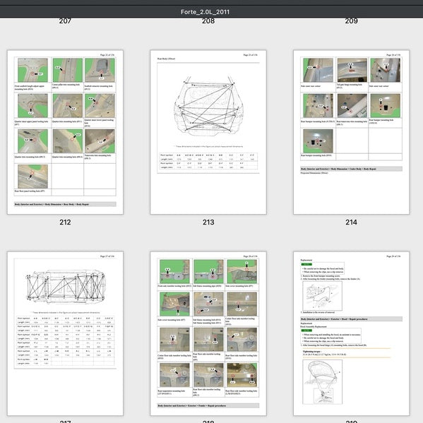 KIA CERATO FORTE TD (2008-2013) SERVICE WORKSHOP MANUAL - Image 5
