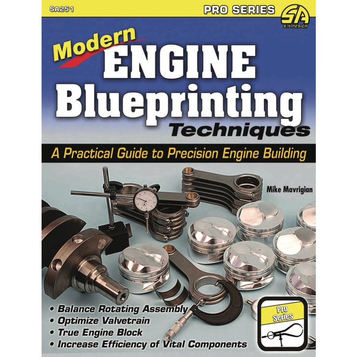 Modern Engine Blueprinting Techniques: A Practical Guide to Precision Engine Blueprinting - Pro Series - SA251 - Image 2