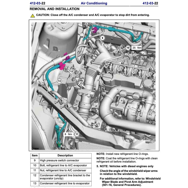 FORD FOCUS ST MK2 C307 (2005-2010) SERVICE WORKSHOP MANUAL - Image 7