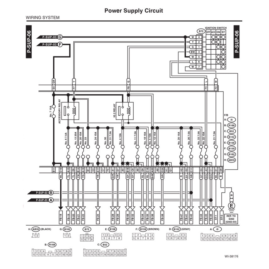 SUBARU XV / CROSSTREK GJ/GP (2012-2017) SERVICE WORKSHOP MANUAL - Image 10