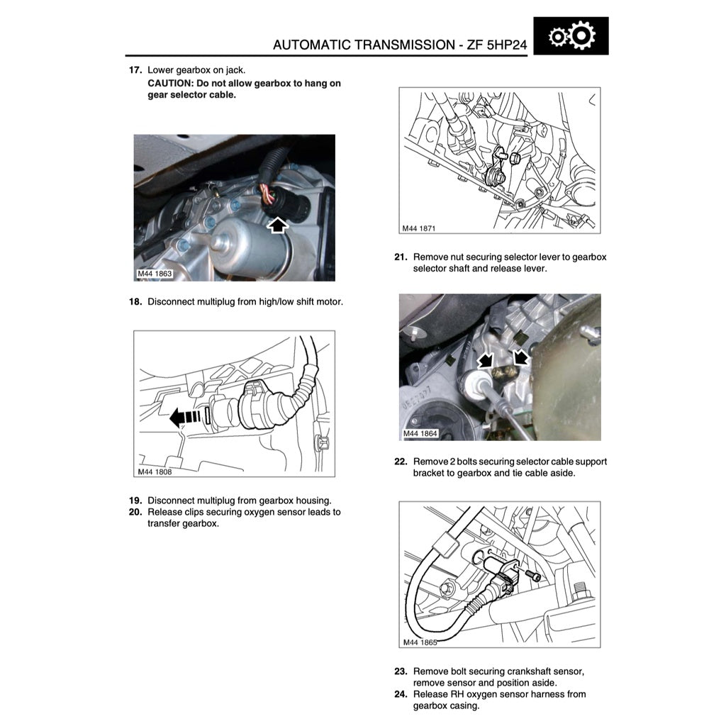 RANGE ROVER L322 (2001-2012) SERVICE WORKSHOP MANUAL - Image 7