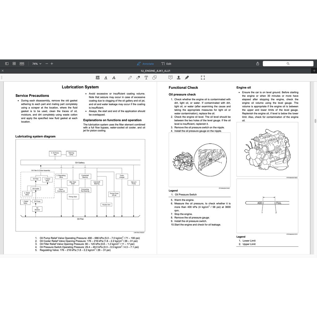 ISUZU ENGINE 4JK1 SERVICE WORKSHOP MANUAL- ISUZU D-MAX - Image 6