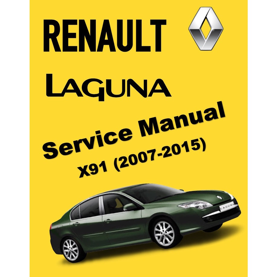 RENAULT LAGUNA III (2007-2015) SERVICE WORKSHOP MANUAL - Image 2