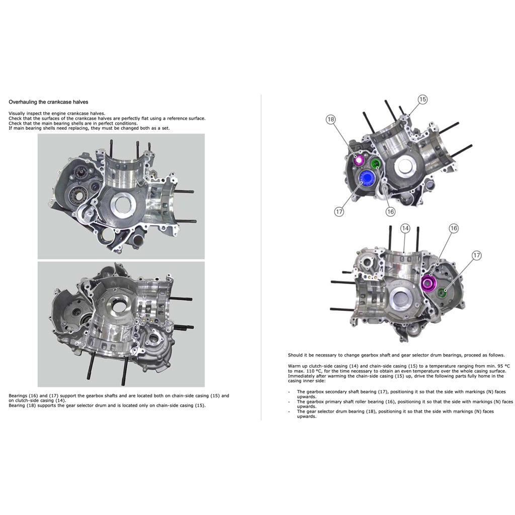 DUCATI PANIGALE Senna 1199 (2012-2014) SERVICE WORKSHOP MANUAL + PARTS CATALOGUE + OWNER'S MANUAL - Image 10