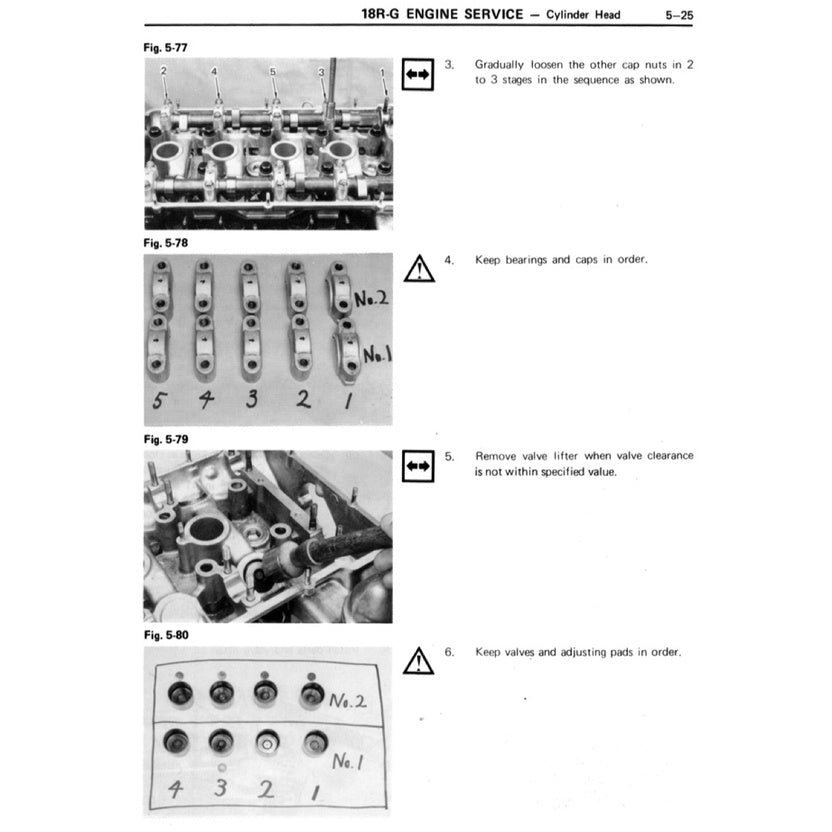 TOYOTA ENGINE 18R /18R-C/ 18R-G SERVICE WORKSHOP MANUAL - Image 8