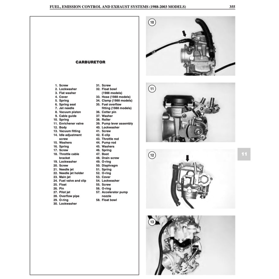 HARLEY DAVIDSON XL/XLH SPORTSTER (1986-2003) SERVICE WORKSHOP MANUAL - CLYMER - Image 4