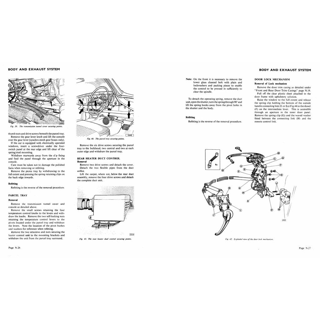 JAGUAR MKX10 (1961-1970) FACTORY WORKSHOP REPAIR SERVICE OPERATIONS MANUAL - Image 6