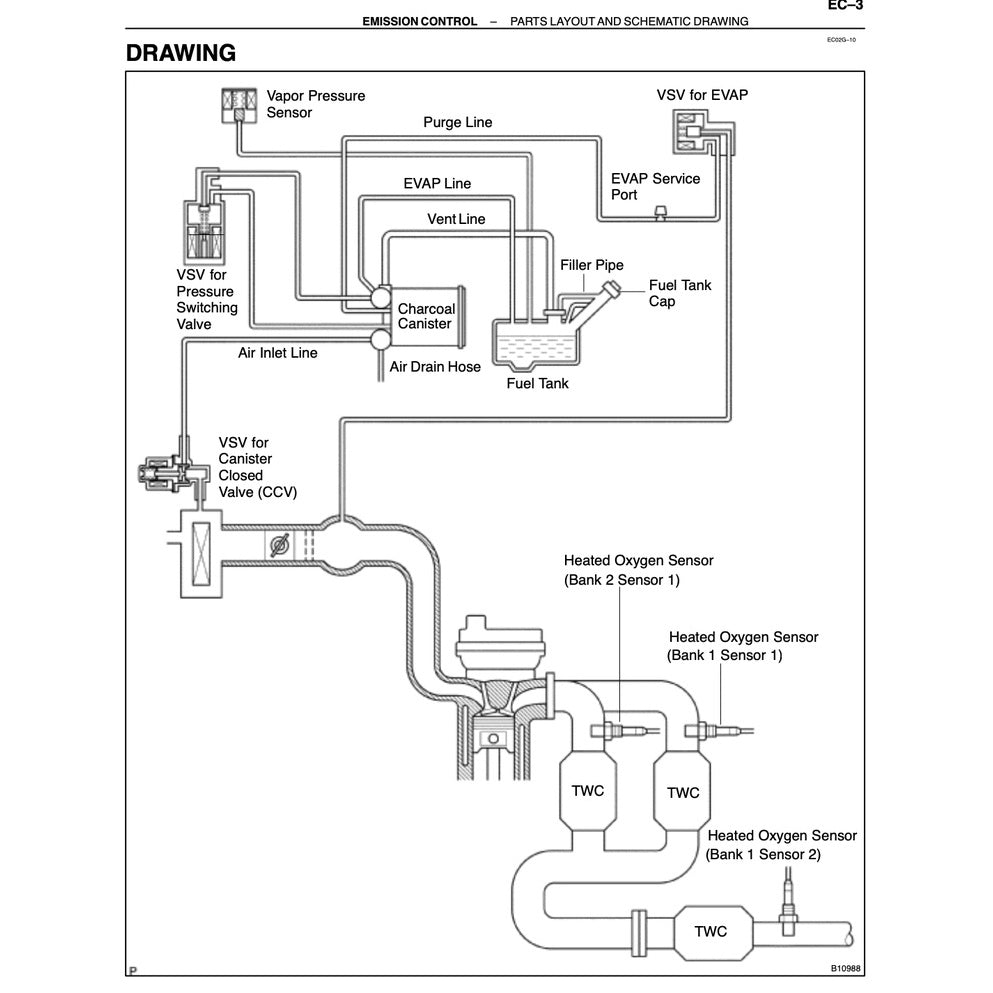 TOYOTA MR-2 SW30 - SPYDER (2000-2007) SERVICE WORKSHOP MANUAL - Image 5