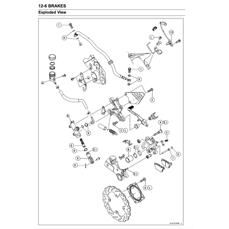 KAWASAKI ZX-6R /636 (2013-2016) SERVICE WORKSHOP MANUAL + OWNER'S MANUAL - Image 8