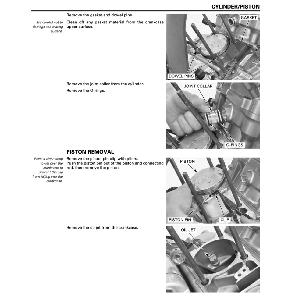 HONDA TRANSALP XL700V/VA (2008-2022) SERVICE WORKSHOP MANUAL + PARTS CATALOGUE + OWNER'S MANUAL - Image 8