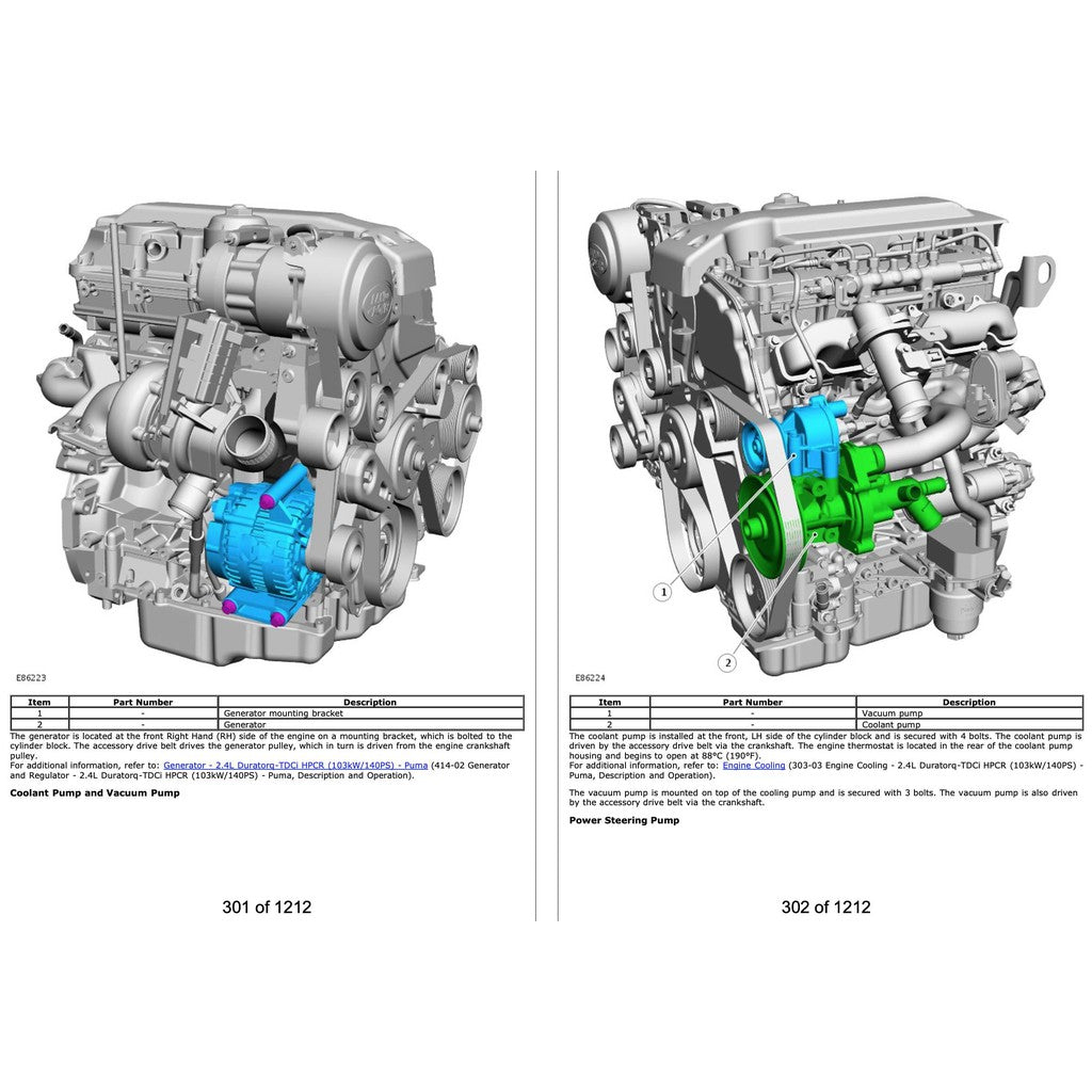 LAND ROVER DEFENDER 90/110/130 2007-2011 SERVICE REPAIR WORKSHOP MANUAL - Image 6