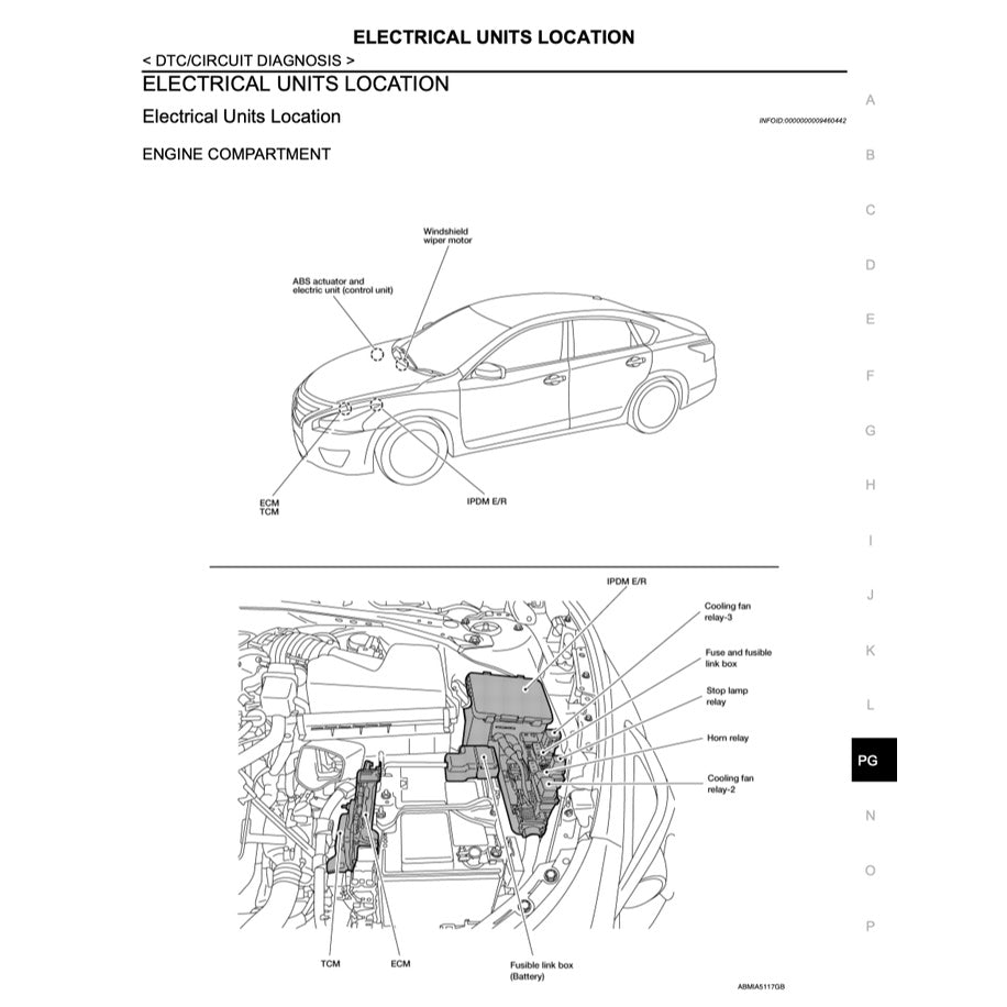 NISSAN TEANA/ ALTIMA L33 (2013-2018) SERVICE WORKSHOP MANUAL - Image 10