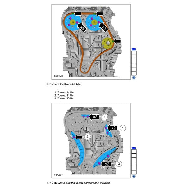FORD RANGER T6 PX MKII (2015-2018) SERVICE WORKSHOP MANUAL - Image 5
