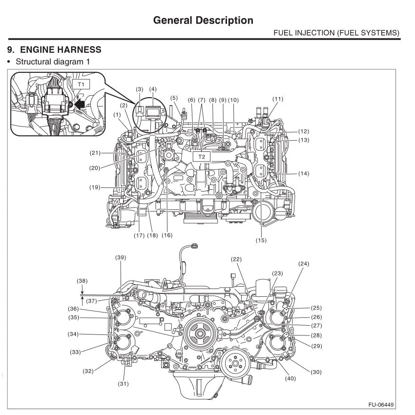 SUBARU XV / CROSSTREK GJ/GP (2012-2017) SERVICE WORKSHOP MANUAL - Image 7