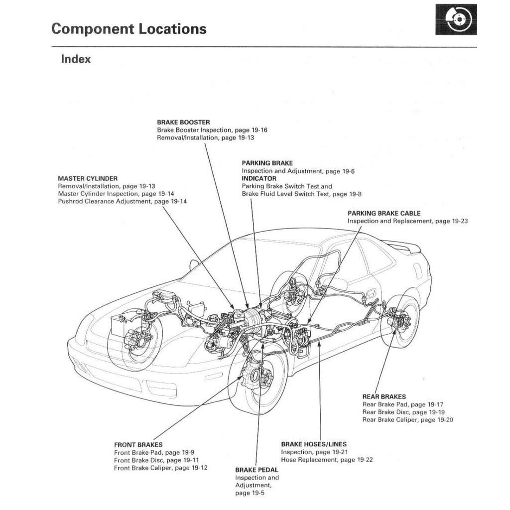 HONDA PRELUDE BB5-9 (1997-2001) SERVICE WORKSHOP MANUAL - Image 7