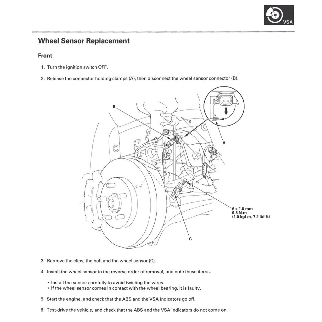 CRV HONDA CR-V RE (2006-2012) SERVICE WORKSHOP MANUAL - Image 5