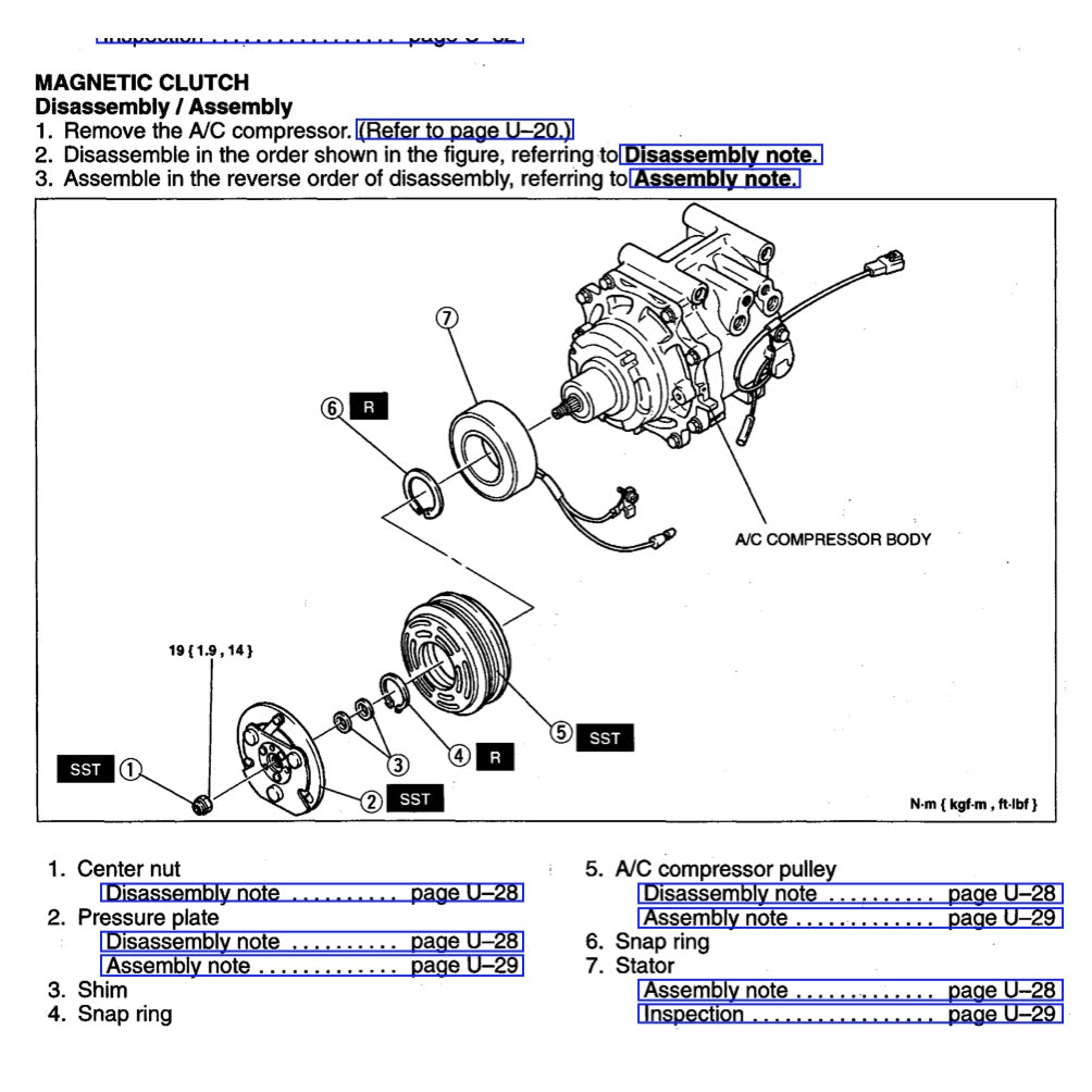 MAZDA 323 FAMILIA / PROTEGE BH (1994-1998) SERVICE WORKSHOP MANUAL - Image 10