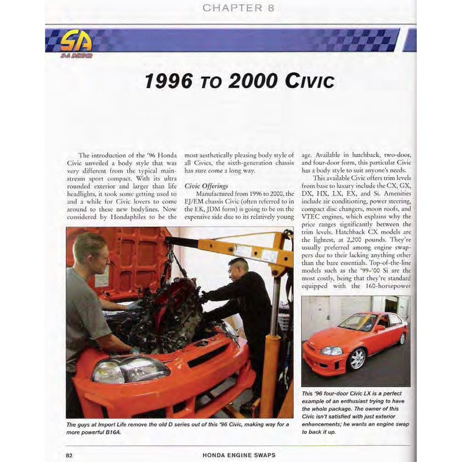 HONDA ENGINE SWAPS (2008) H, B, D, K & ZC SERIES - Image 5