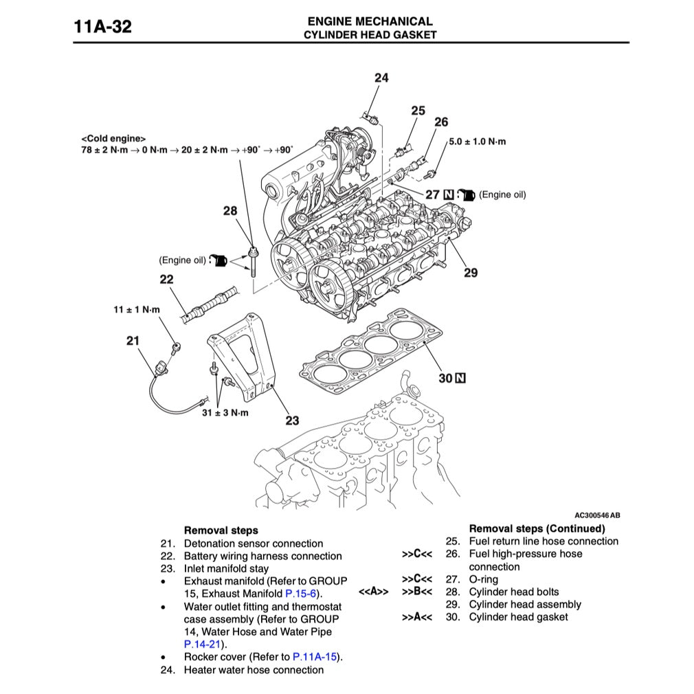 MITSUBISHI OUTLANDER I CU / AIRTREK (2003-2006) SERVICE WORKSHOP MANUAL - Image 5