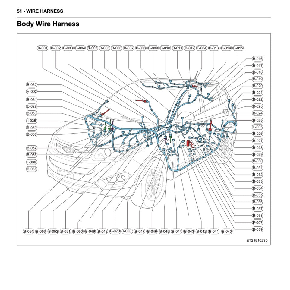 CHERY TIGGO 5 T21 (2014-2021) SERVICE WORKSHOP MANUAL - Image 10
