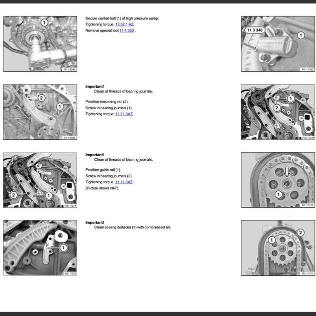 BMW 4 SERIES F32 435Xd (2013-2020) SERVICE WORKSHOP MANUAL - Image 4